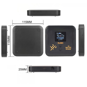 KuWFi chat 12 ESim Routeur 5400mAh 4g + Routeur sans fil de poche 1200mbps Multi <span class=keywords><strong>Sim</strong></span> Support Mobile Wifi Hotspot - Product Image 4