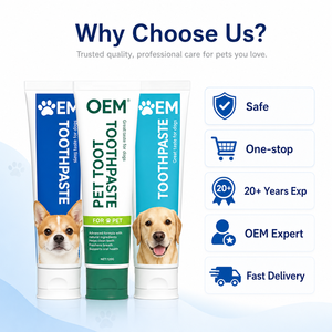 Pâte dentifrice végétale pour animaux de compagnie – Soin buccal, protection anti-sensibilité et caries, haleine fraîche, nettoyage <span class=keywords><strong>dentaire</strong></span> pour chiens et chats - Product Image 3