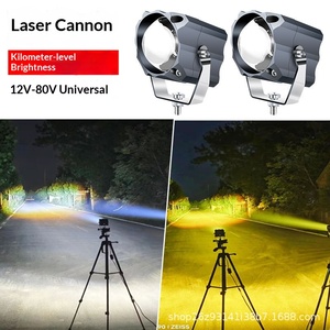 Projecteurs <span class=keywords><strong>LED</strong></span> pour voiture, phares de calandre, phares de camion tout-terrain, lentilles laser, feux de route, feux externes, feux antibrouillard, projecteurs modifiés 100W - Product Image 4