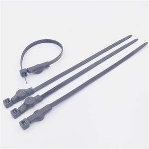 Small Size Black 1356mhz Rfid Nfc Nylon Cable <b>Tie</b> Tag - Product Image 5