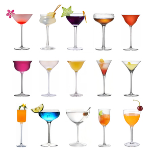 Juego de Vasos de Cristal para Cócteles Profesionales al por Mayor, Vasos <span class=keywords><strong>Martini</strong></span> Coupe Nick & Nora para <span class=keywords><strong>Bar</strong></span> Lounge - Product Image 1