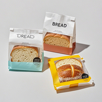 Bolsa de Plástico para Pan, Diseño Personalizado, Celofán para Alimentos, Empaque para Panadería, Tostadas, Sándwiches