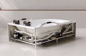 Baignoire Balnéo Style Européen à Prix Avantageux, Baignoire à Remous en Acrylique Avec Cascade et Massage à Air - Product Image 4