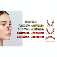 Patch nasal hypoallergénique pour un nez parfait sans chirurgie, couleur et impression personnalisées disponibles, bandes de remodelage nasal intelligentes