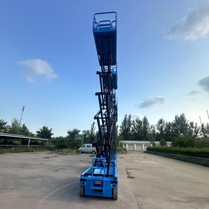 Mesin Diesel atau pemetik ceri, Platform kerja Manlift Aerial Boom Lift meja gunting angkat Forklift - Product Image 3
