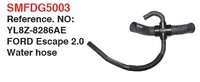 Manguera de Agua de Refrigeración para Radiador de Alta Durabilidad para Taiwan YL8Z-8286AE SMFDG5003, para Escape 2.0 2001-2017