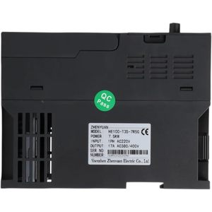 QMLXHYZZS VFD อินเวอร์เตอร์ควบคุมความเร็วมอเตอร์สามเฟส 7.5KW 380V - Product Image 3