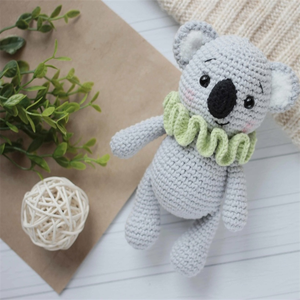 <span class=keywords><strong>Fenn</strong></span> Crochet Magic Zoo Jouet En Peluche Creative À La Main Amigurumi Animaux Crochet Koala - Product Image 5