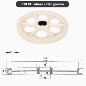 อะไหล่มาตรฐาน OEM รอกสายพานกลม PU สำหรับงานดึงลวด - Product Image 6
