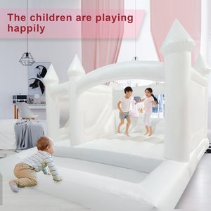 Commercial Luxury All White Wedding Bouncer Jumping Castle <b>Inflatable</b> <b>House</b> Wedding Party <b>Inflatable</b> White <b>House</b> W - Product Image 4