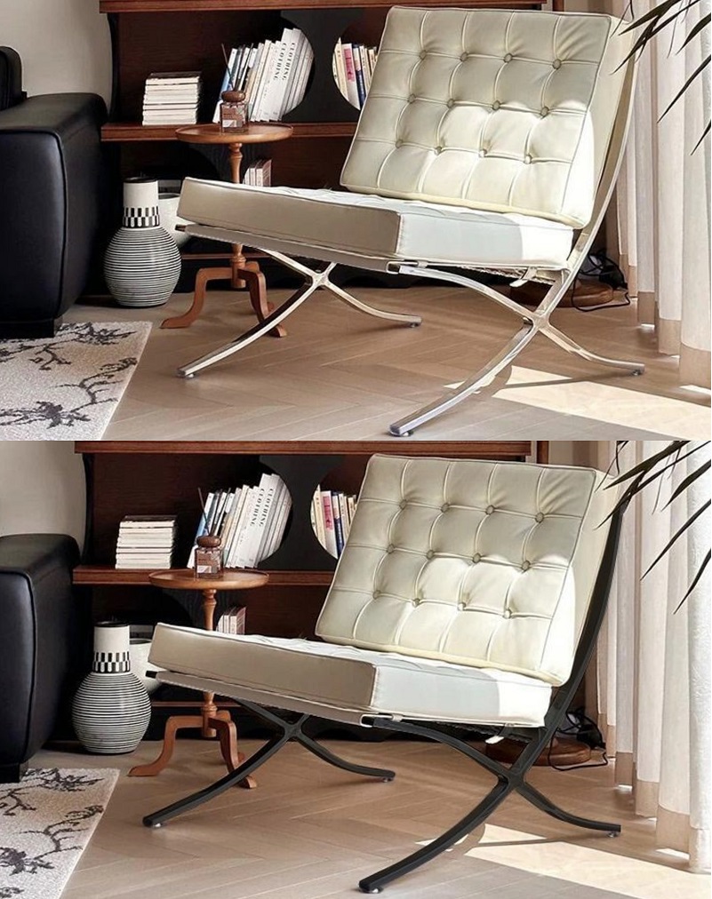 Fauteuil individuel (blanc crème)