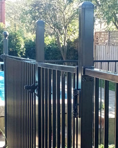 La chine A Fait la Porte En Fer Forgé Porte En Fer Brut Clôture - Product Image 6