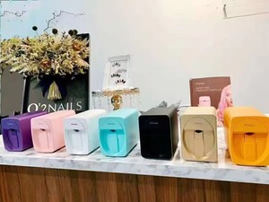 O2 Nail Printer 3D Digital Nail Printer Automatic Desktop Nail Printer with Cartridge Printing Machine for Salon Use - Product Image 1