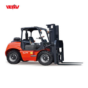 Harga Pabrik Pan Sea Forklift Diesel 3 Ton 4x4 4wd CE ISO Performa Handal Forklift Teleskopik Diesel - Product Image 1