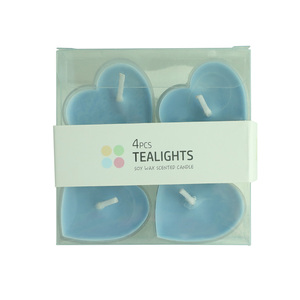Premium Quality Wedding Home Decoration Soy Wax Christmas Nordic <strong>Oud</strong> Scented 4pcs Tealight Scented <strong>Candles</strong> - Product Image 5