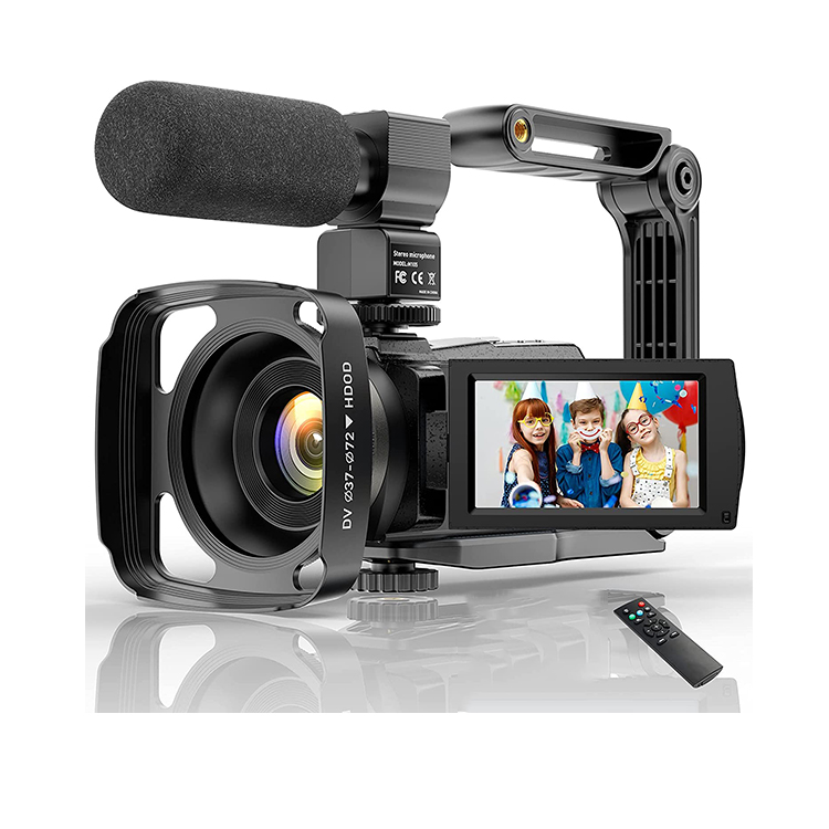 Handycam-videocámaras 4K HD, cámara DSLR para YouTube, vídeo en vivo, Streaming, Vlogging