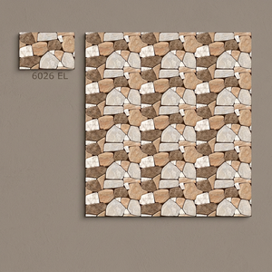 Luxe Vistaar 250x375mm 10x15 pouces Carreaux de mur extérieur émaillés en céramique brillante numérique avec conception d'élévation Usine indienne - Product Image 4