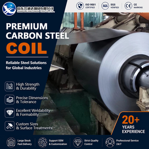 Stamping SS400 S355JR Coated <b>Pickled</b> and Oiled 2mm 1250mm Forming GB T700 Carbon Steel Coil for Roofing - Product Image 1