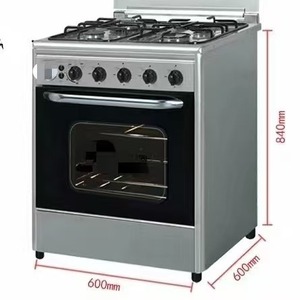 Four vertical multifonctionnel à <span class=keywords><strong>gaz</strong></span> avec sortie 60x60 et 4 brûleurs pour quatre <span class=keywords><strong>gaz</strong></span>, conforme aux réglementations européennes et britanniques - Product Image 1
