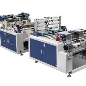 Máquina automática de corte y pesaje de rollos Hongtong RHT-500*2 para la fabricación de bolsas de almacenamiento de alimentos - Product Image 4
