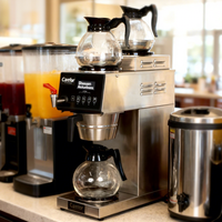 Machine à café goutte à goutte électrique en acier inoxydable 304 de qualité supérieure avec modes de brassage réglables