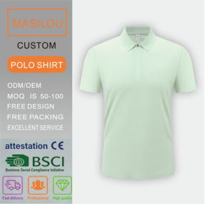 <span class=keywords><strong>Polo</strong></span> Estiva in Misto Poliestere e Spandex Elasticizzato con Logo Personalizzato, Magliette Sportive da Golf ad Asciugatura Rapida per <span class=keywords><strong>Uomo</strong></span> - Product Image 1