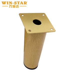 WINSTAR Hotslae Contemporary Metal Furniture Parts Oblique <strong>Sofa</strong> <strong>Feet</strong> Tapered Chair Legs <strong>for</strong> Dining Hotel Living Room - Product Image 3