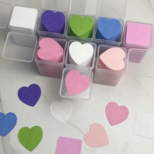 Lingettes pour ongles en coton, boîte en plastique à étiquette privée, lingettes pour ongles en coton sans peluches, lingettes personnalisées pour <span class=keywords><strong>enlever</strong></span> le <span class=keywords><strong>vernis</strong></span> à ongles, 200 pièces - Product Image 5
