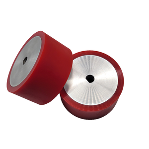 Rodillo Recubierto de Goma Personalizado No Estándar, Rueda de Goma de PU, Resistente al Desgaste, Resistente a Altas Temperaturas, Polea de Silicona - Product Image 6