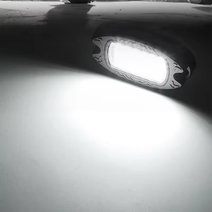 JINXIN RGB Pure White 16 Pods 24 LED Rock Lamp voor Truck SUV ATV Boot Motorfiets 12V Onderglow Rock <span class=keywords><strong>Lights</strong></span> - Product Image 3