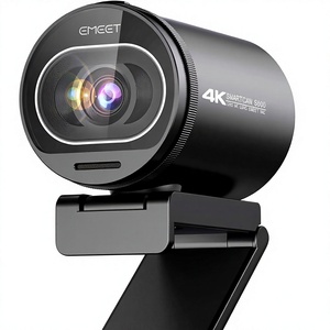 Webcam EMEET S600 4K pour le streaming, autofocus PDAF, 1080P 60FPS, 2 micros à réduction de bruit, cache de confidentialité intégré, <span class=keywords><strong>73</strong></span> °   FOV - Product Image 1