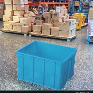 Thùng đựng cá HDPE chắc chắn, lớn, có thể tái chế, bán buôn, hộp bảo quản thực phẩm và cá, khuyến mãi nóng - Product Image 2