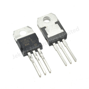 Jekevi ทรานซิสเตอร์มอสเฟท STP75NF75พลังงาน220 N-Channel แบบเพิ่ม P75NF75 - Product Image 2