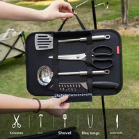 NOBANA 40L EVA Tas Penyimpanan Dapur Luar Ruangan untuk Berkemah Multi-fungsi Lipat Portabel Piknik 1.7kg Ringan
