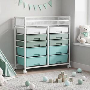 Estante de Almacenamiento Extraíble de 6 Niveles con Ruedas, Diseño Minimalista de Acero al Carbono para <span class=keywords><strong>Cocina</strong></span> y Dormitorio, Uso Multifuncional - Product Image 3