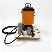 Lubrificateur de câble métallique à pince pour treuil, grue, exploitation minière, port, marine, lubrification en ligne des câbles métalliques