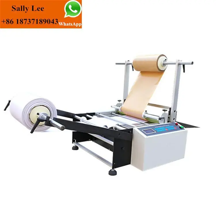 नरम EPE फोम laminating समारोह के साथ चादरें पार काटने की मशीन रोल करने के लिए