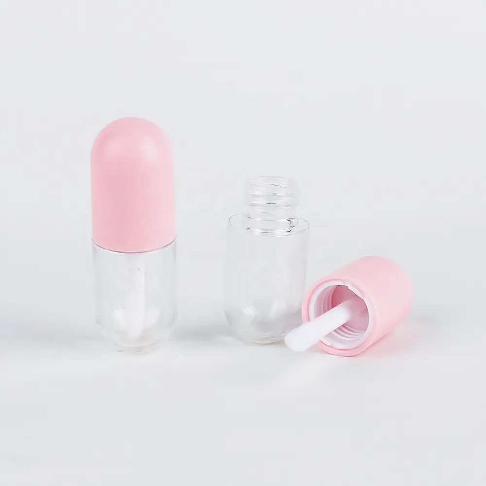 5 ml leere Mini-Pillenform Lipgloss-Röhre-Bolle Verpackung Lipgloss-Container