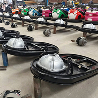 Machines de jeu de karting à monnayeur pour centre de jeux coloré, simulateur de course automobile, voitures de collision pour enfants