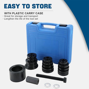 23-teiliges Kohlenstoffstahl FWD Radlager-Presswerkzeug-Set für Vorderrad-Antrieb Lager Ausbau & Einbau mit Gleitschrauben - Product Image 5