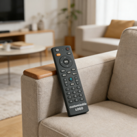 Green Box 6132 OEM/ODM Voice Control Air Mouse & Remote untuk Smart Android TV Tombol Kustom Plastik/Silikon Tanpa Baterai