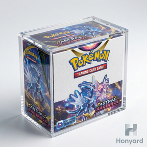 <span class=keywords><strong>Estuche</strong></span> Acrílico Magnético Moderno y Ecológico, Resistente al Agua, con Protección UV del 99.6% para Caja de Sobres Pokémon Astral Radiance Crystal - Product Image 1