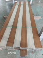 Planches de terrasse en WPC, grain de bois en relief 3D, planches composites en bois et plastique pour l'extérieur, revêtement de sol