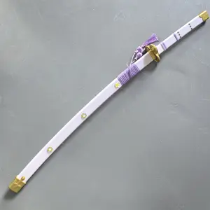 Svlethys anime épée cosplay Roronoa Zoro Ame no Habakiri guerrier violet 103cm 40 pouces