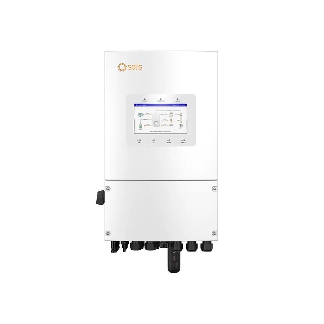 Solis S6-EH1P(3-8)K-L-PLUS Single-Phase DC/AC Solar Inverter 96.2% Efficiency 220/230V 500V Input 50/60Hz Output Photovoltaic