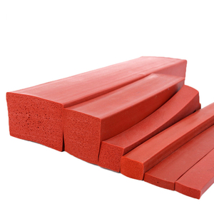 Chịu nhiệt độ cao Silicone bọt niêm phong Dải Cửa lò cao su Gasket với hàn và cắt dịch vụ - Product Image 4