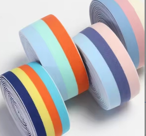 Custom Multi Colors Double Letter <strong>Print</strong> <strong>Jacquard</strong> <strong>Webbing</strong> Elastic Waist Belt Underwear Elastic Strap Elastic Band for Sports Bra - Product Image 4