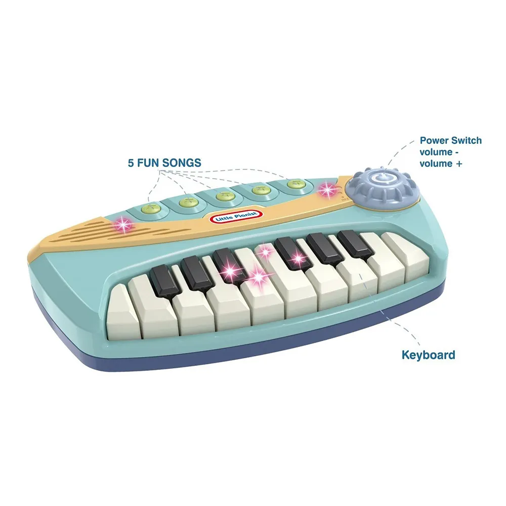 Teclado de órgano musical lectronic para niños, piano de juguete