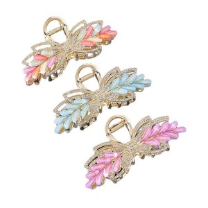 Butterfly Hair <b>Clip</b> Alloy 12 Cm Gold Claw Design For Women Daily Use - Product Image 5