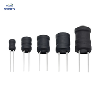 Inducteurs de noyau de ferrite de puissance d'insertion directe 9*12 en forme de I 10 22 33 47 68 100 150 220UH 2.2MH bobines vente directe d'usine